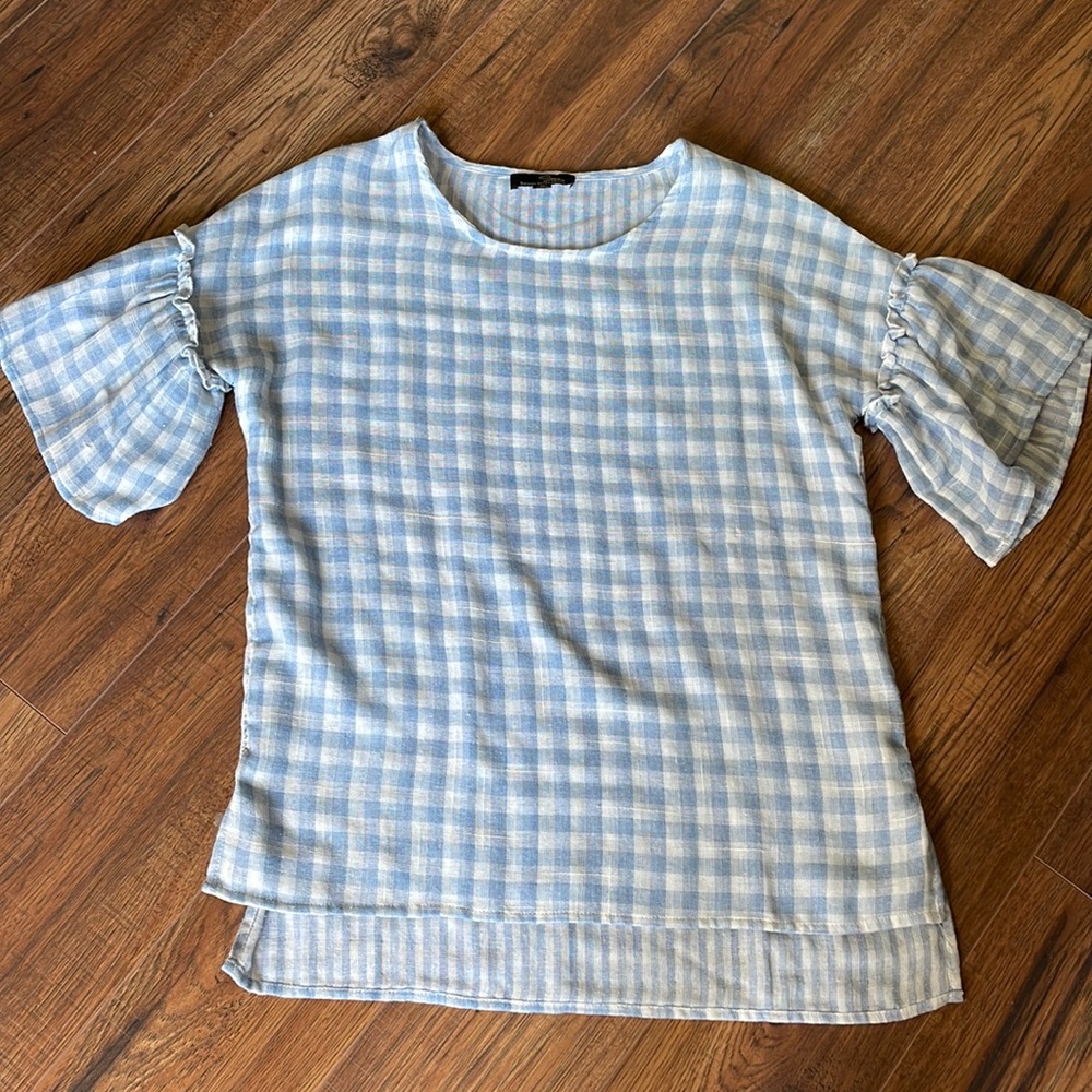 Plaid Top